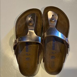 Birkenstock women’s  Bronze Sandals